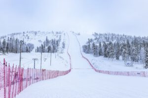 Salla Ski Resorts speed ski track
